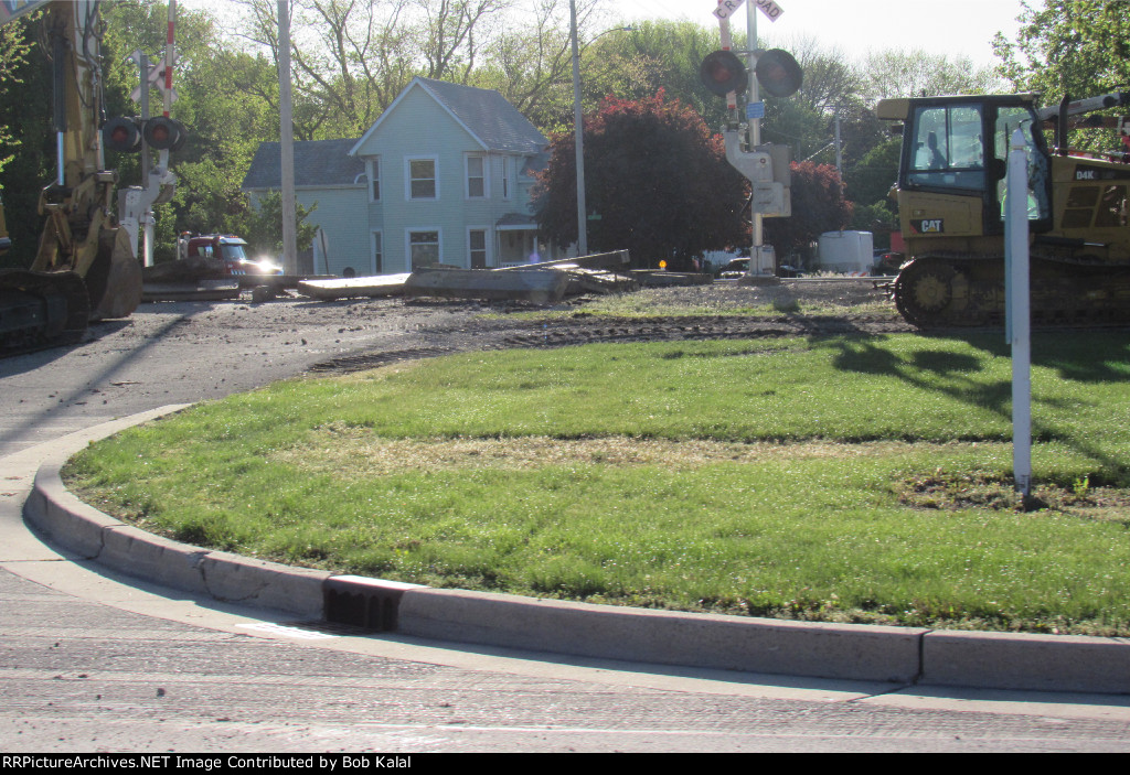 Pesotum, IL Lincoln St CN Crossing 